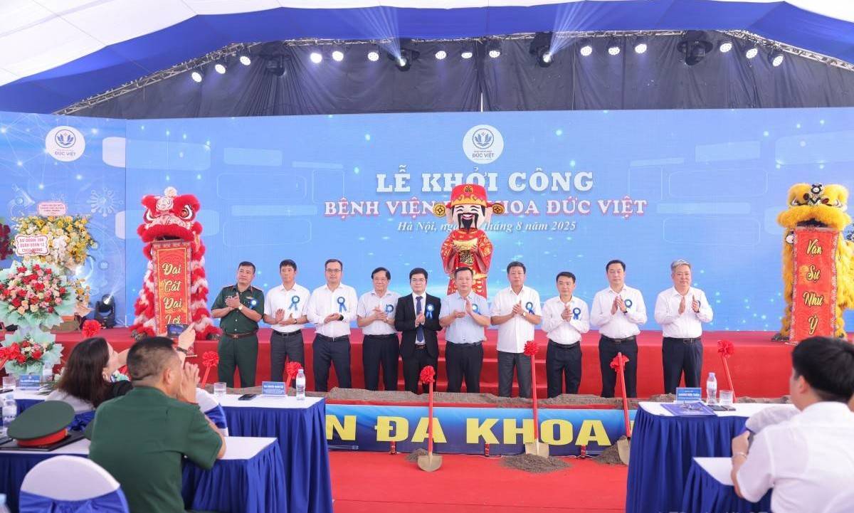 Hà Nội khởi công bệnh viện 1.400 tỷ, quy mô 350 giường bệnh