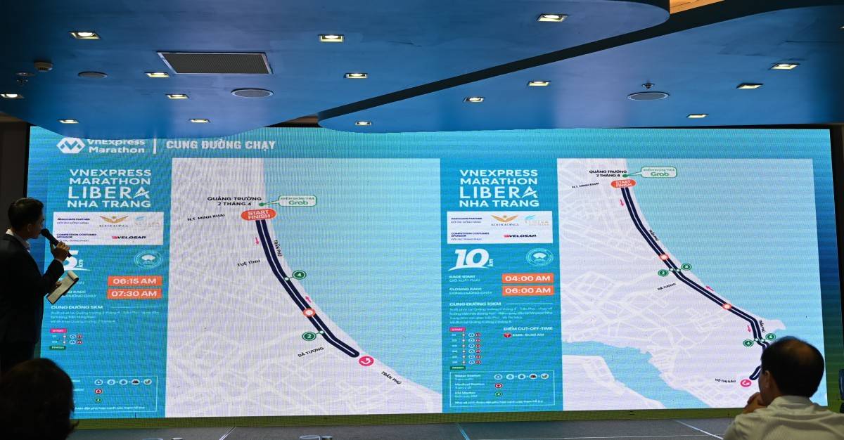 Nha Trang chào đón 13.000 vận động viên VNEXPRESS Marathone Libera toàn quốc 2025