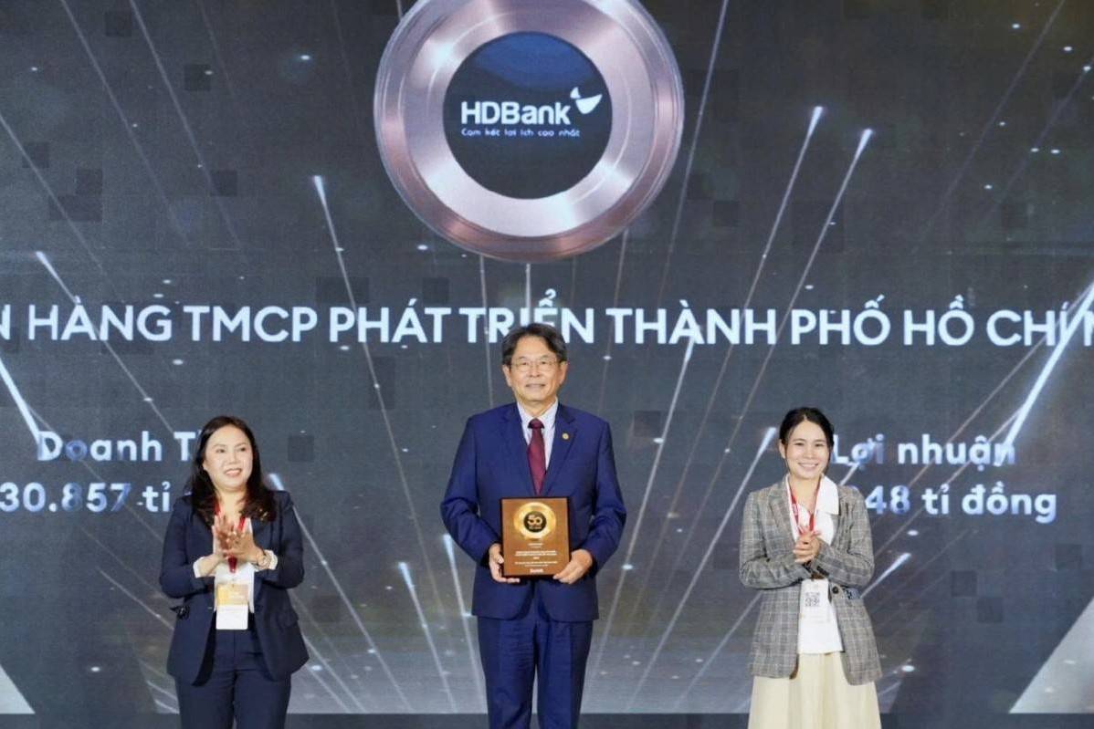 HDBank vào top 500 doanh nghiệp niêm yết tiêu biểu nhất 2025