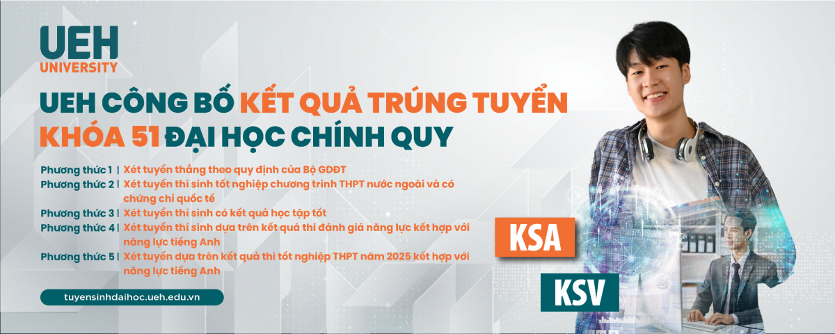 Đại học Kinh tế TP. Hồ Chí Minh điểm đầu vào cao nhất là 27,7 điểm