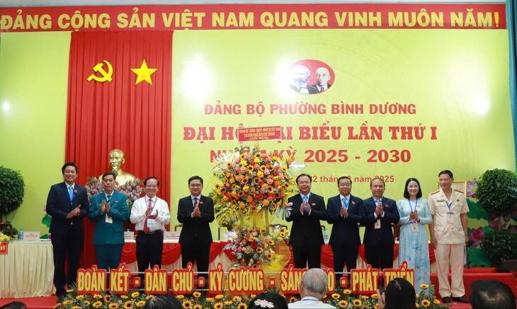 Phó Chủ tịch UBND TP. Hồ Chí Minh Nguyễn Mạnh Cường: Phường Bình Dương cần chăm lo tốt cho công nhân