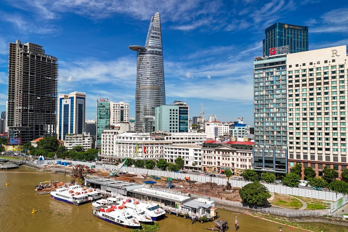 CC1 – nhà thầu chính tại dự án cầu đi bộ qua sông Sài Gòn