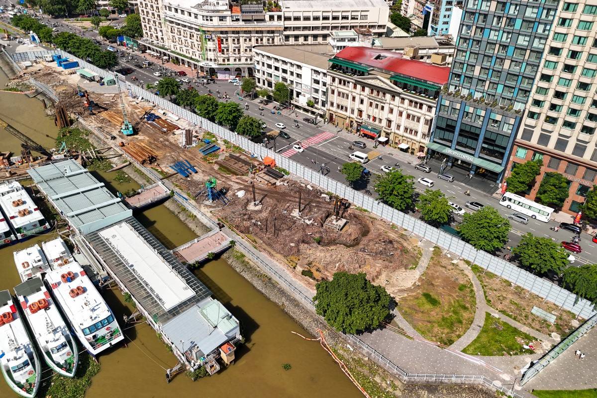 CC1 – nhà thầu chính tại dự án cầu đi bộ qua sông Sài Gòn