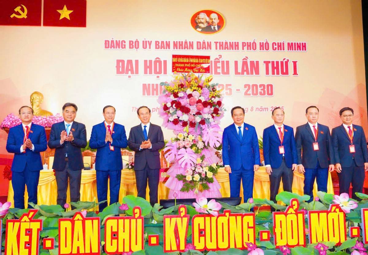 đồng chí Nguyễn Văn Nên – Ủy viên Bộ Chính trị, Bí thư Thành ủy TP.Hồ Chí Minh