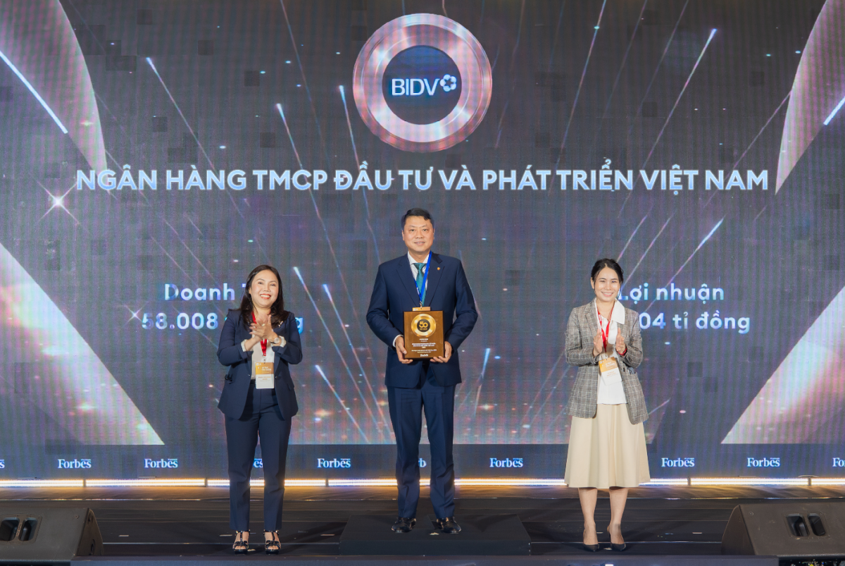 BIDV được vinh danh “Top 50 công ty niêm yết tốt nhất Việt Nam”