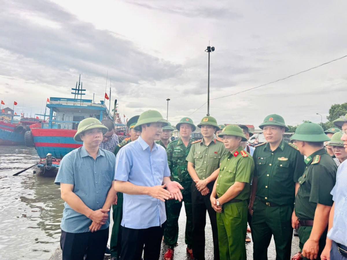 Thanh Hóa khẩn trương ứng phó bão số 5