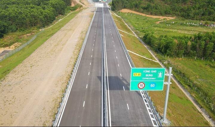 Sẽ khai thác tuyến cao tốc Bắc - Nam Vũng Áng – Bùng vào ngày 28/8