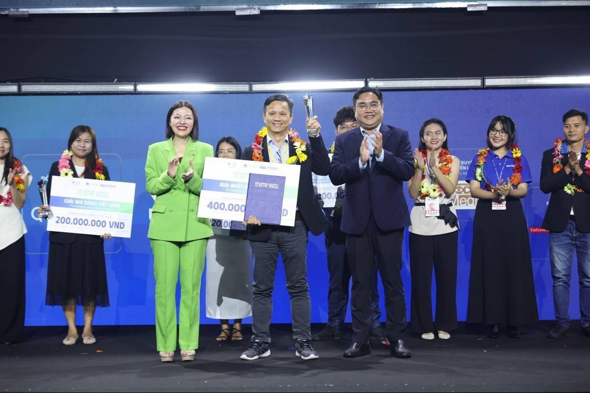 Dự án khởi nghiệp của Việt Nam đăng quang tại Startup Wheel