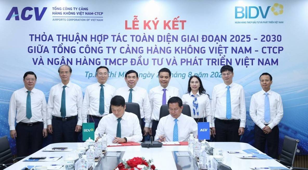 BIDV và ACV đẩy mạnh hợp tác trong kỷ nguyên mới