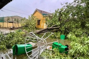 Bão số 5 đổ bộ, Hà Tĩnh thiệt hại nặng nề