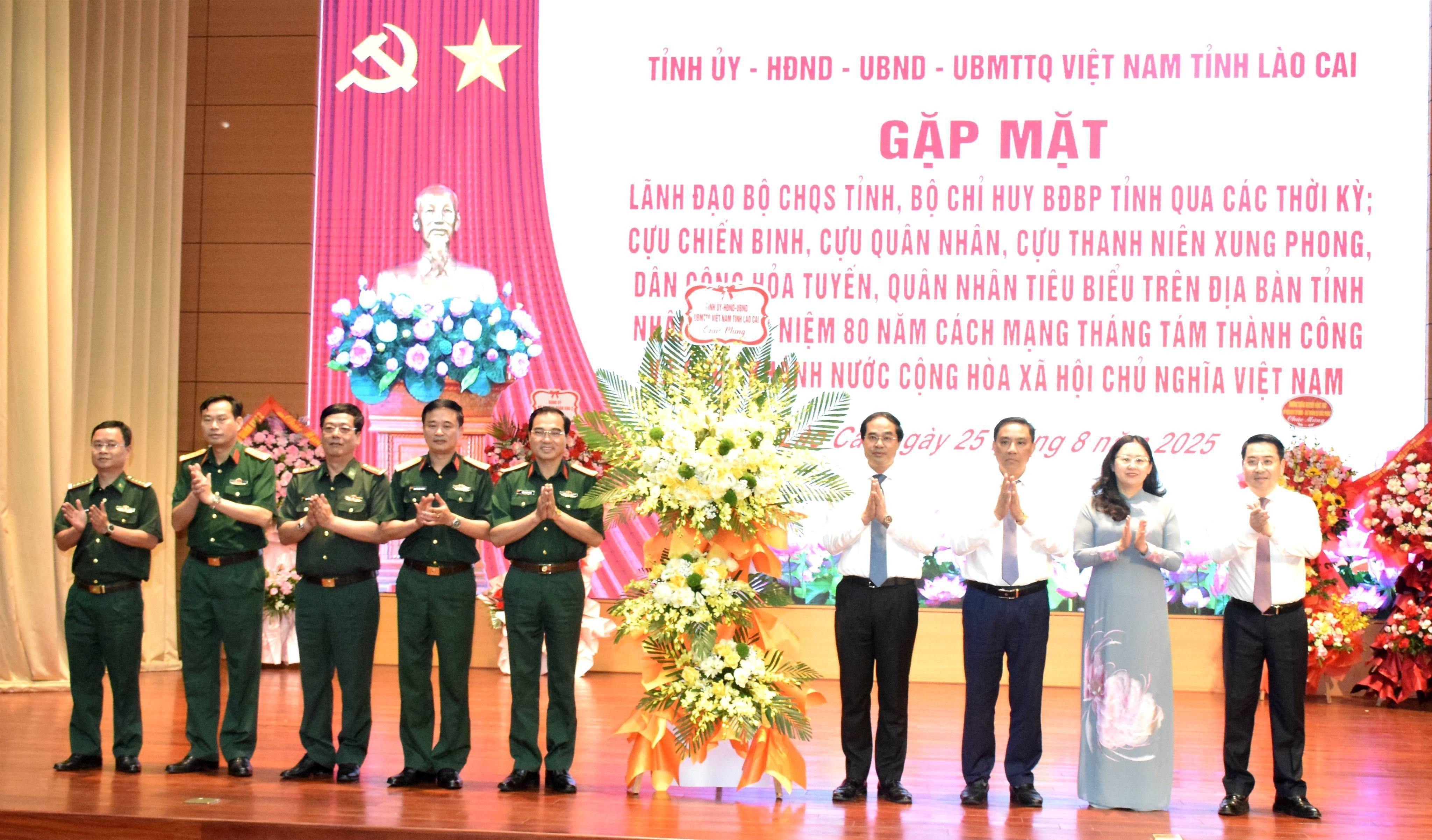 Lào Cai long trọng kỷ niệm 80 năm Cách mạng Tháng Tám và Quốc khánh 2/9