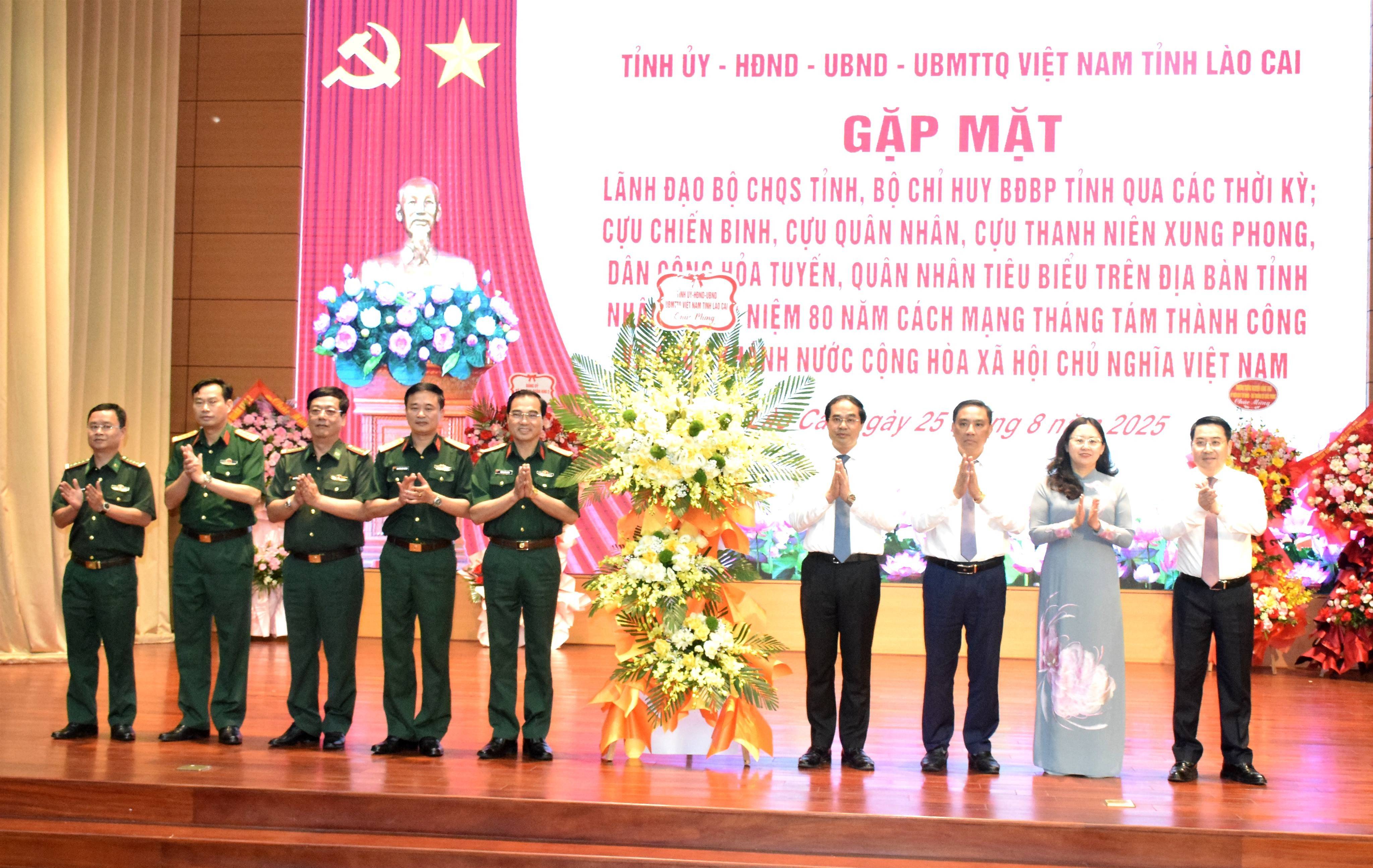 Lào Cai long trọng kỷ niệm 80 năm Cách mạng Tháng Tám và Quốc khánh 2/9