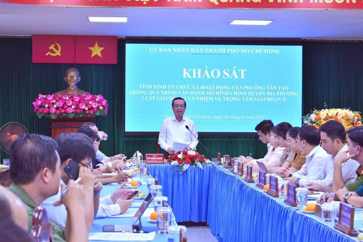 Phường Tân Tạo (TP. Hồ Chí Minh): Ổn định bộ máy, phát huy hiệu lực chính quyền địa phương 2 cấp