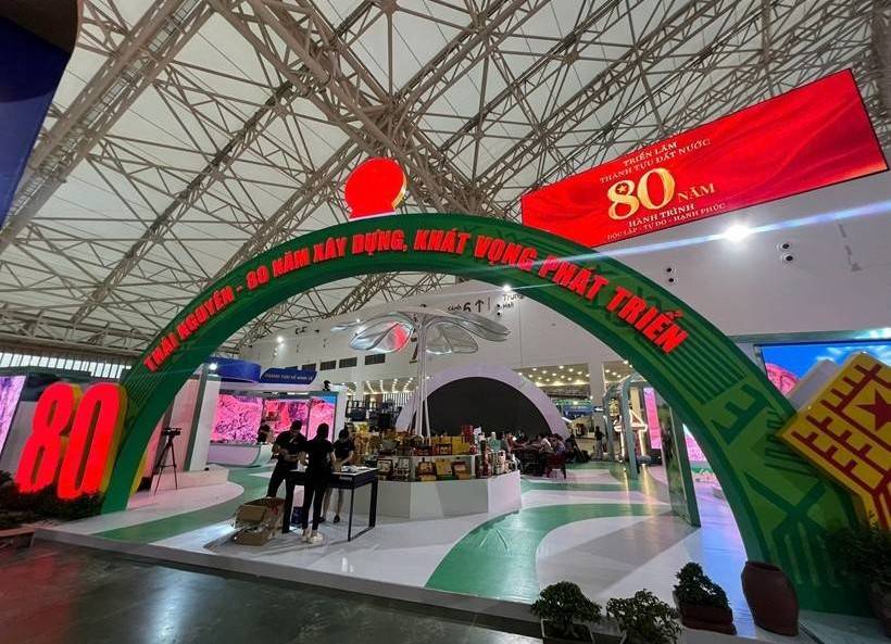 Thái Nguyên mang khát vọng đến triển lãm 80 năm Quốc khánh