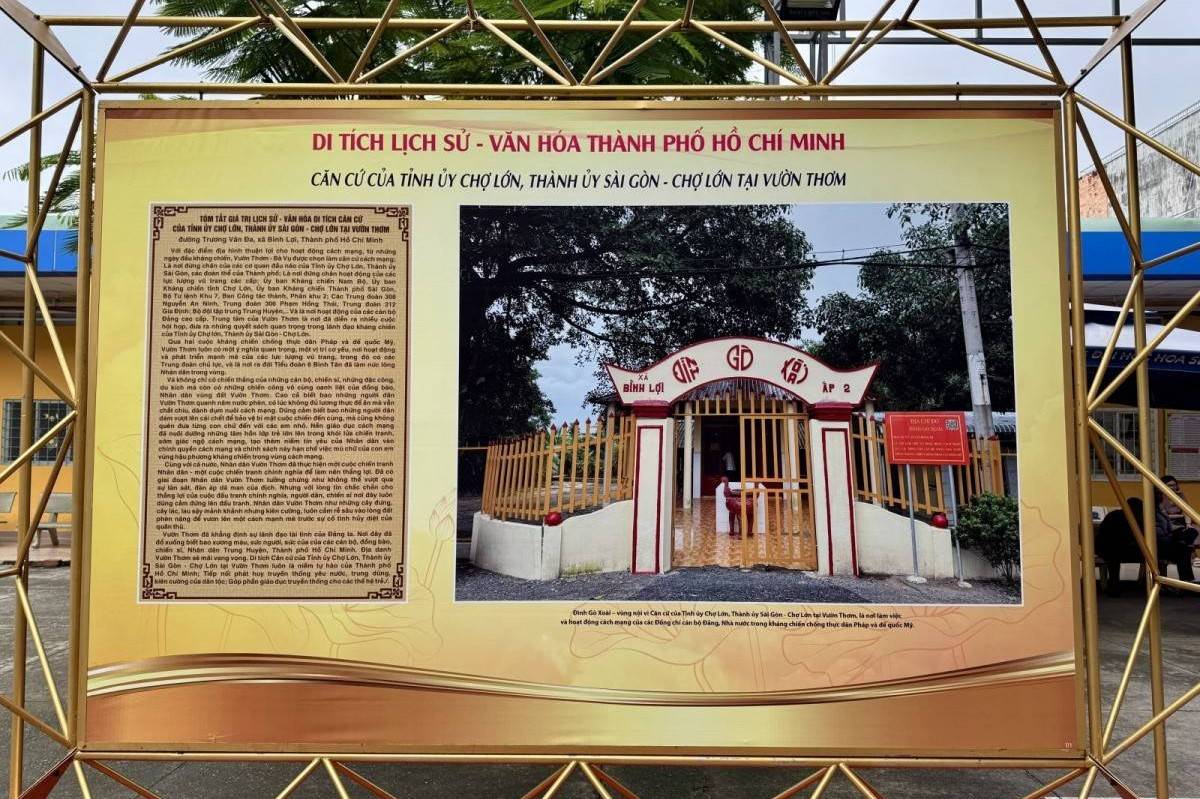 TP. Hồ Chí Minh: Công bố quyết định xếp hạng 7 di tích lịch sử - văn hóa cấp thành phố
