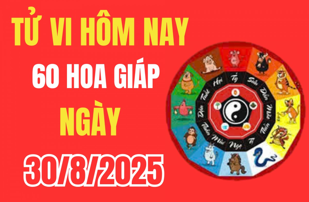 Tử vi 12 con giáp hôm nay ngày 30/8/2025: Những con giáp gặp quý nhân phù trợ