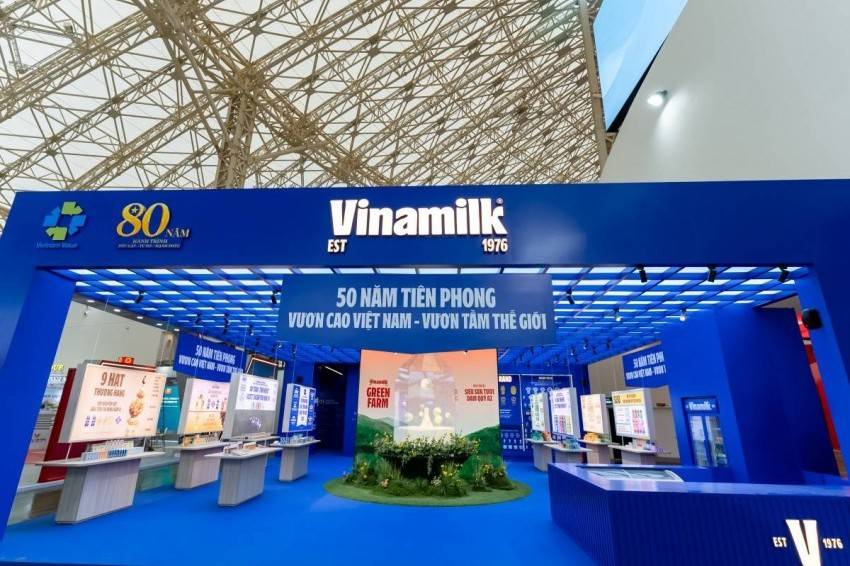 ​​​​​​​​​​​​​​Vinamilk tái hiện hành trình từ số 0 đến Thương hiệu sữa tiềm năng nhất thế giới tại Triển lãm Thành tựu Đất nước