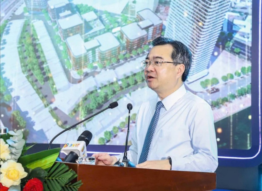 Trưởng ban Chính sách, Chiến lược Trung ương Nguyễn Thanh Nghị phát biểu khai mạc