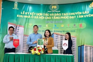 Phúc Đạt Group ký kết triển khai dự án nhà ở xã hội Tân Uyên: Cơ hội an cư từ 500 triệu đồng cho người lao động