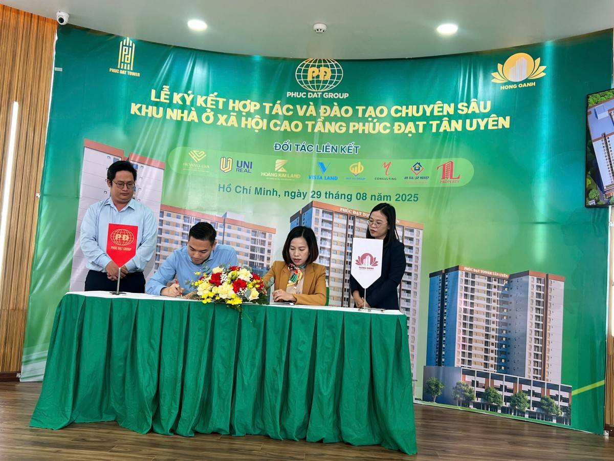 Phúc Đạt Group ký kết triển khai dự án nhà ở xã hội Tân Uyên: Cơ hội an cư từ 500 triệu đồng cho người lao động