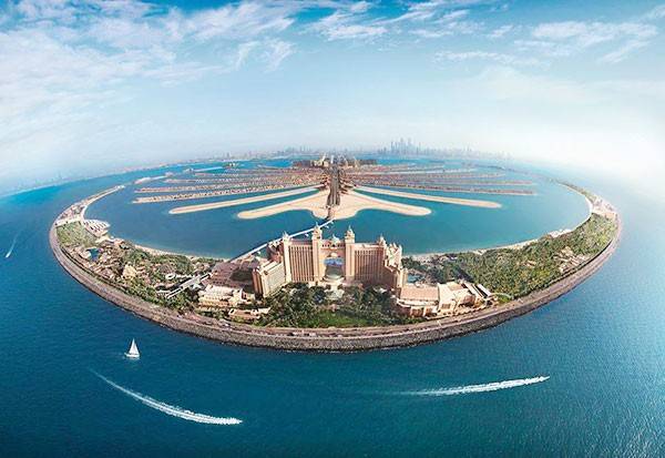 Dự án đảo nhân tạo hình cây cọ Palm Jumeirah trở thành niềm tự hào của Dubai