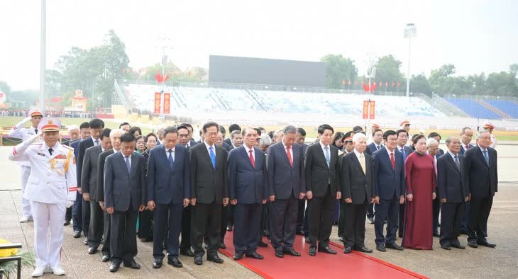 Lãnh đạo Đảng, Nhà nước tưởng niệm Chủ tịch Hồ Chí Minh Lãnh đạo Đảng, Nhà nước tưởng niệm Chủ tịch Hồ Chí Minh