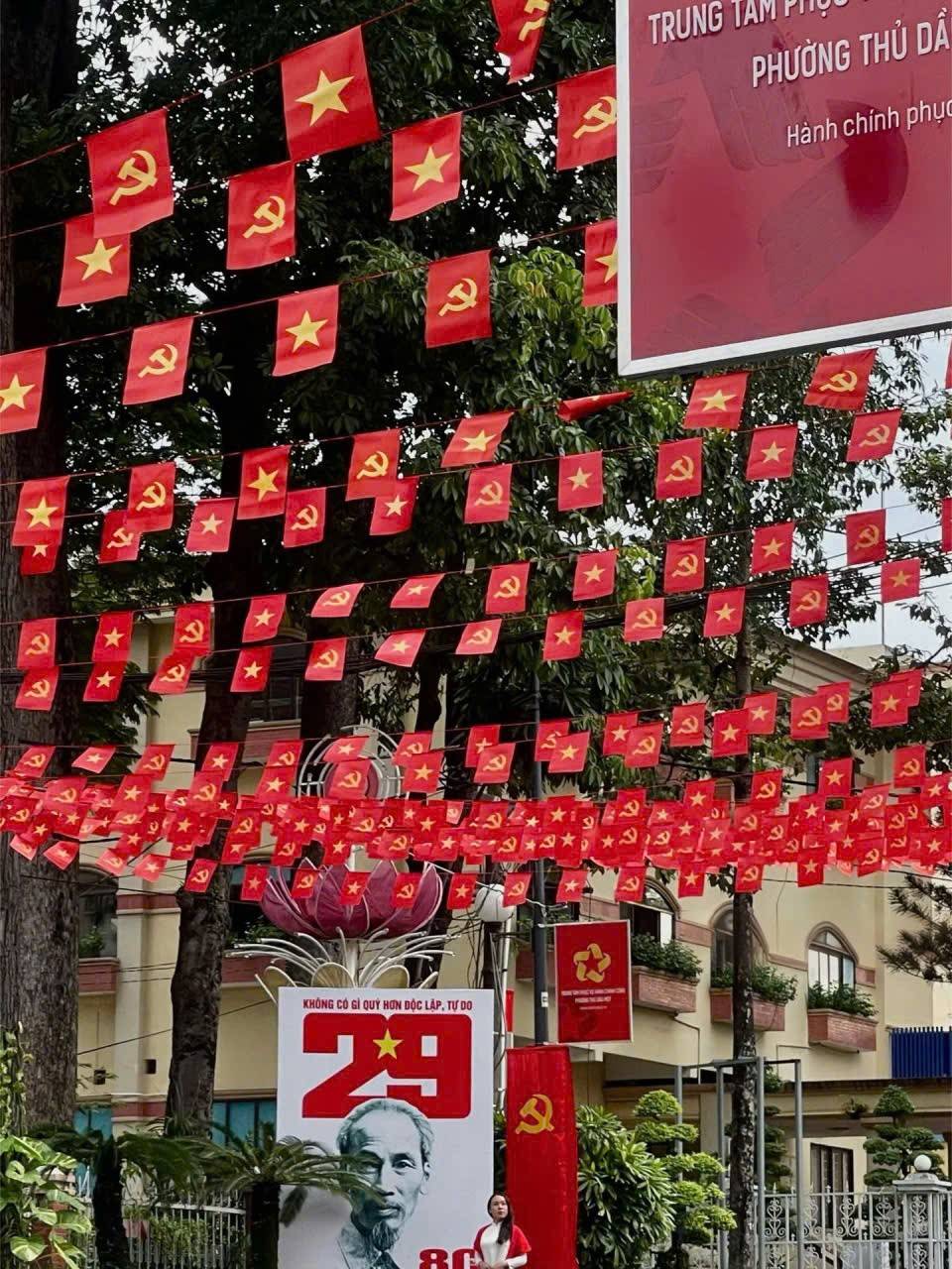 TP.Hồ Chí Minh rực rỡ sắc cờ, chào mừng 80 năm Cách mạng Tháng Tám và Quốc khánh 2/9