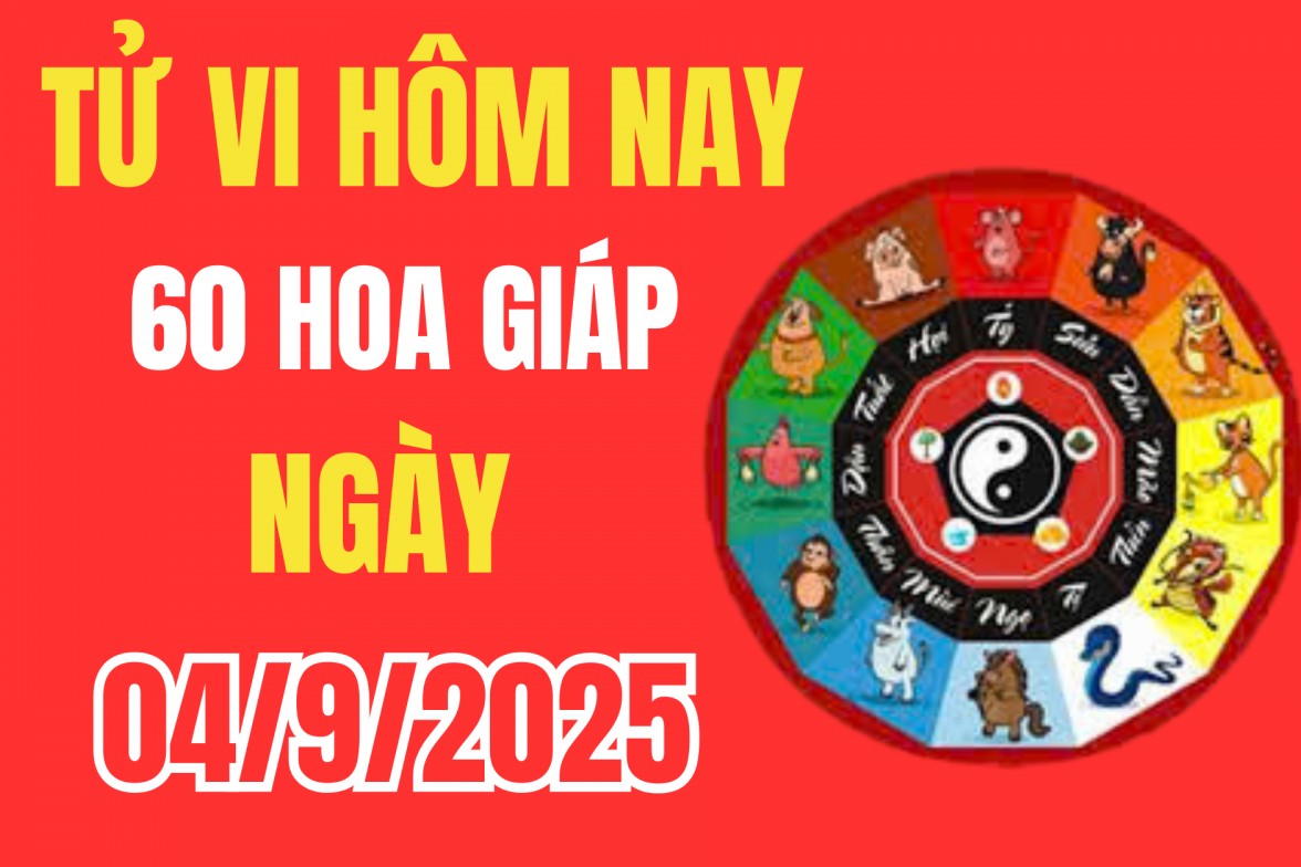 Tử vi 12 con giáp hôm nay ngày 4/9/2025: Tam hợp xuất hiện, quý nhân ghé thăm, công việc thuận buồm xuôi gió