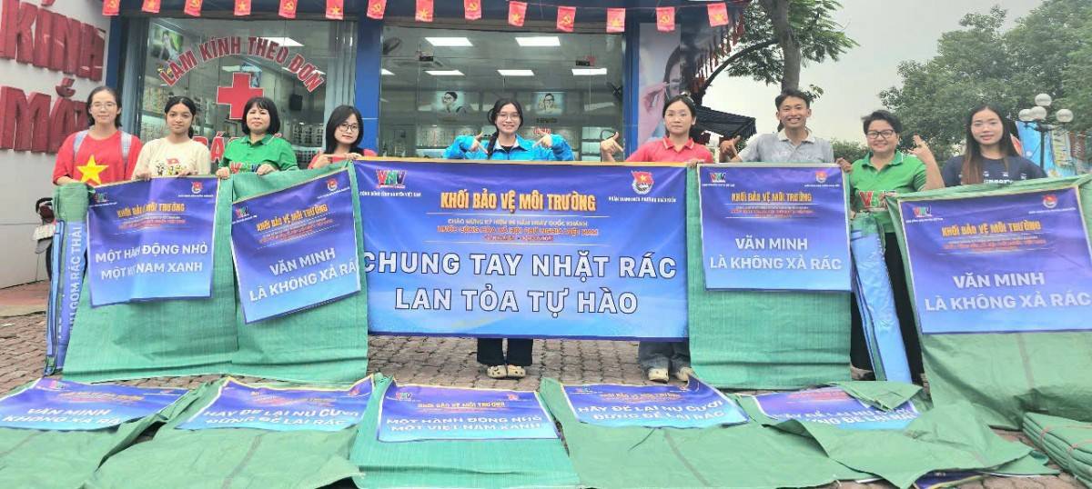 Hà Nội phát động chiến dịch “Hà Nội sạch – Vì một Việt Nam xanh” trước lễ diễu binh kỷ niệm 80 năm Quốc khánh