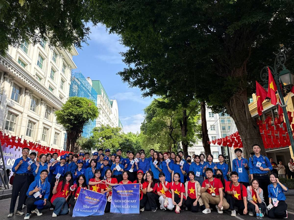 Hà Nội phát động chiến dịch “Hà Nội sạch – Vì một Việt Nam xanh” trước lễ diễu binh kỷ niệm 80 năm Quốc khánh