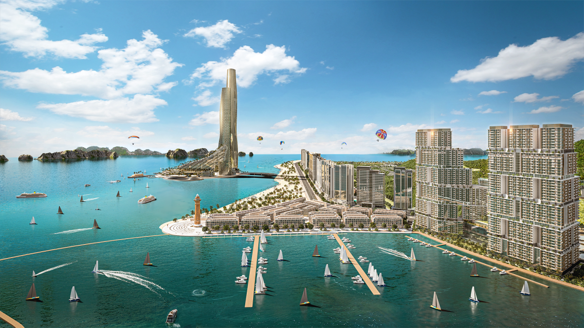 Phối cảnh đại đô thị Sun Elite City, Bãi Cháy, Quảng Ninh Phối cảnh đại đô thị Sun Elite City, Bãi Cháy, Quảng Ninh