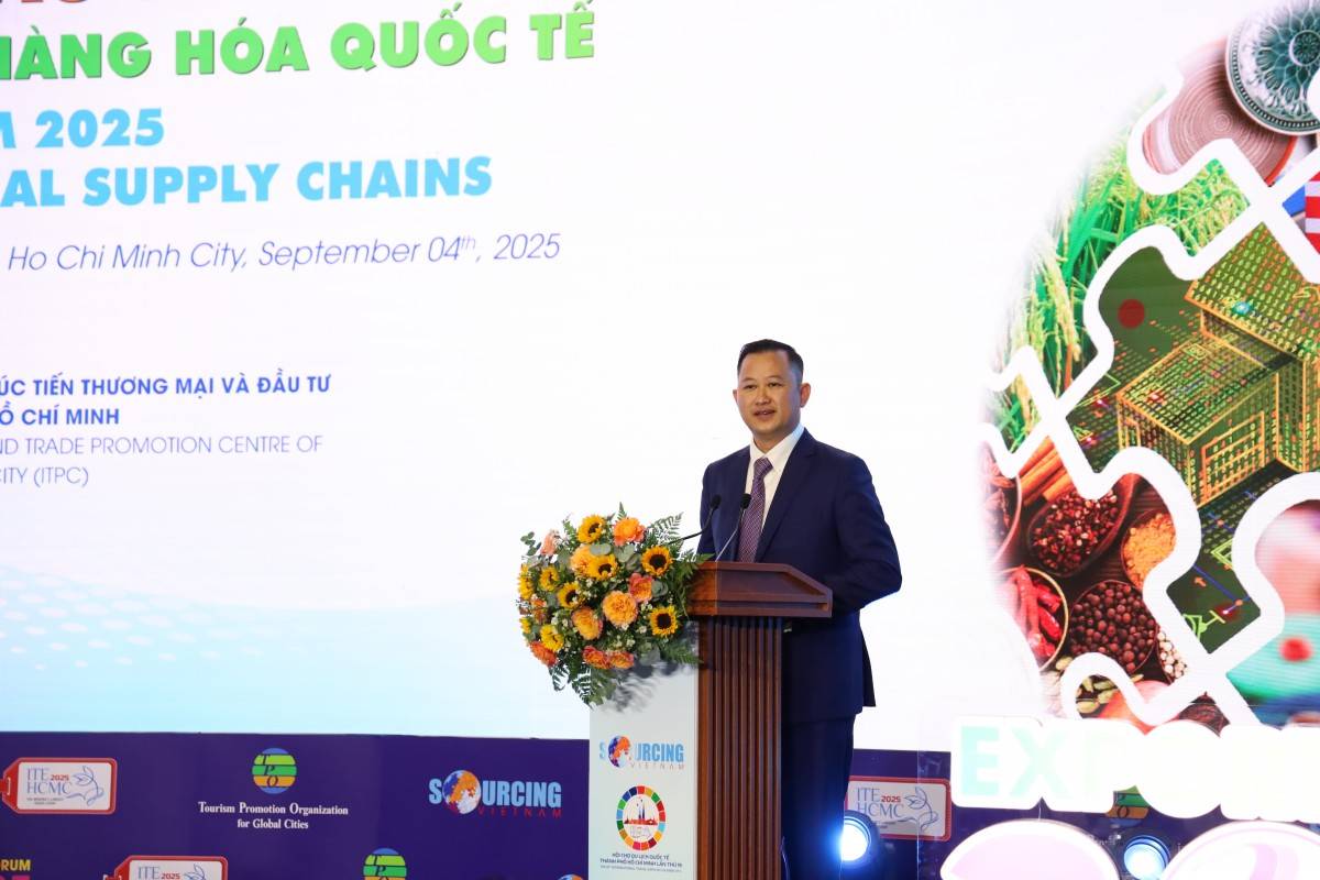 Diễn đàn xuất khẩu TP.Hồ Chí Minh 2025 thu hút 450 doanh nghiệp đến từ 60 quốc gia