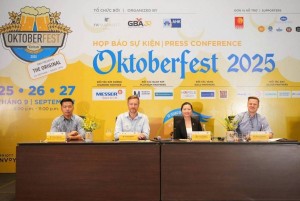 Lễ hội bia Đức – GBA Oktoberfest 2025: Dấu ấn 50 năm quan hệ ngoại giao Việt – Đức