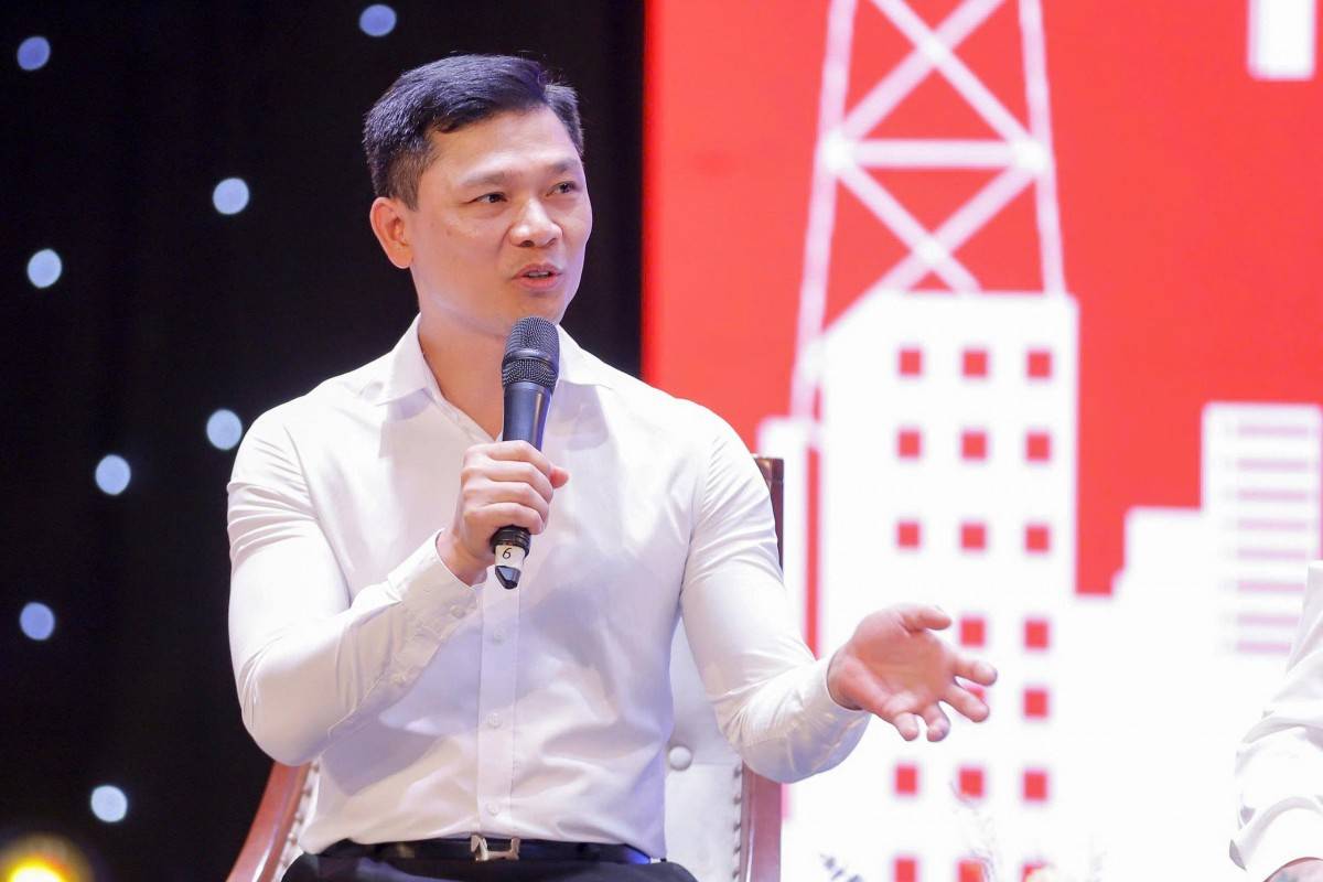 TS. Nguyễn Văn Thành- Bí thư Đảng ủy, Tổng Giám đốc Tổng Công ty CP Hợp Lực chia sẻ tại diễn đàn