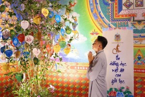‘Cây Hứa nguyện hiếu thuận’ trong mùa Vu lan ở Bảo tháp Mandala Tây Thiên