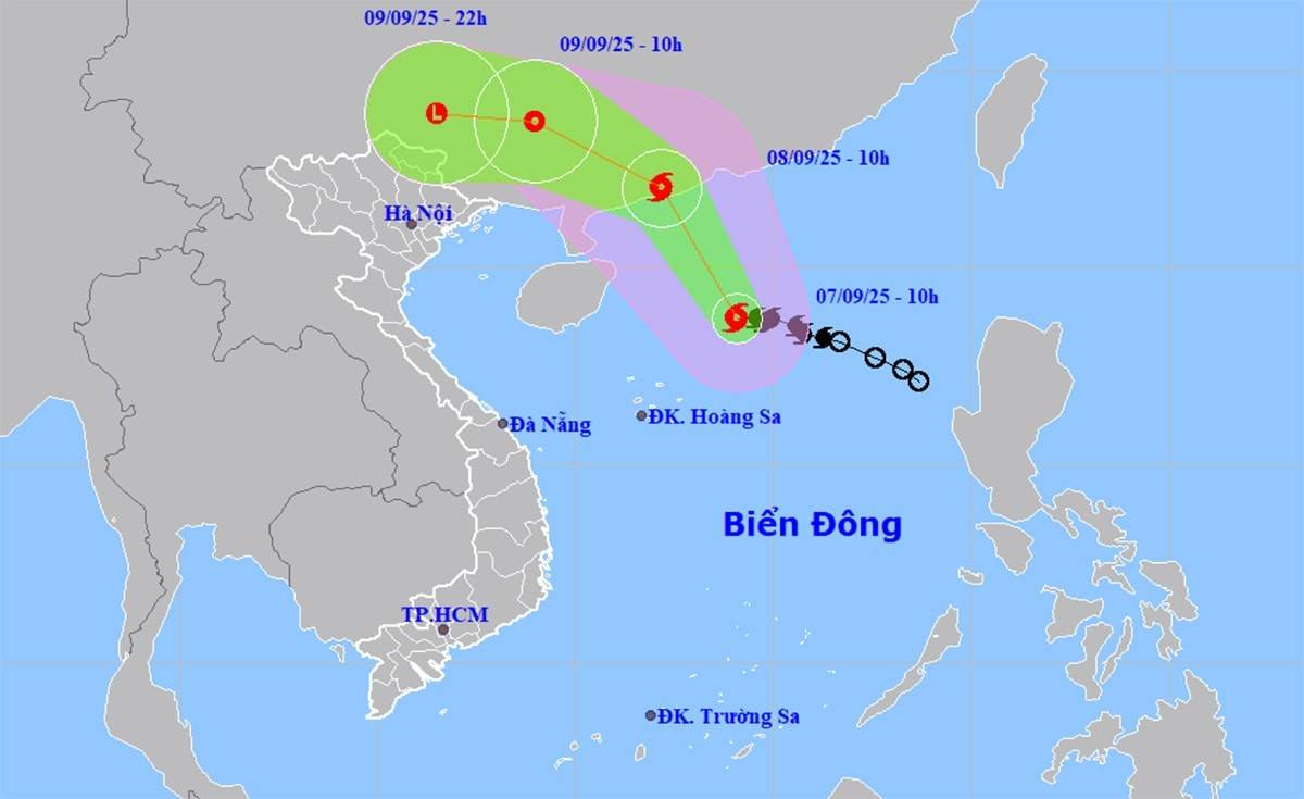 Bão Tapah đổ bộ Trung Quốc, Bắc Bộ sẵn sàng ứng phó mưa lớn
