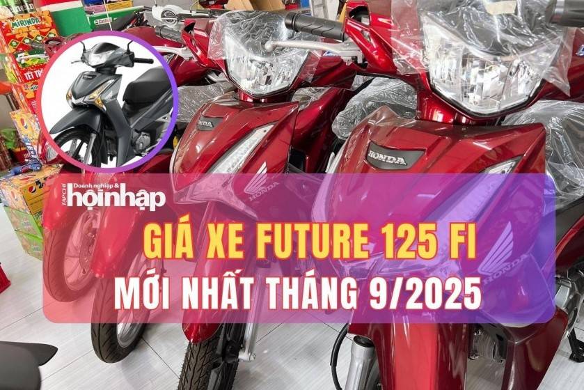 Giá xe máy Honda Future 125 FI mới nhất tháng 9/2025: Chạm đáy giá, đại lý “đội” cao nhất 2 triệu đồng