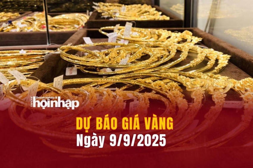 Dự báo giá vàng 9/9/2025