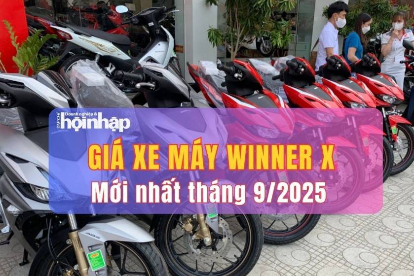 Giá xe máy Honda Winner X mới nhất tháng 9/2025 giảm sâu kỷ lục: Đại lý bán thấp hơn đề xuất đến 14–16 triệu, giá chỉ từ 31 triệu