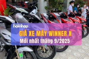 Giá xe máy Honda Winner X mới nhất tháng 9/2025 giảm sâu kỷ lục: Đại lý bán thấp hơn đề xuất đến 14–16 triệu, giá chỉ từ 31 triệu