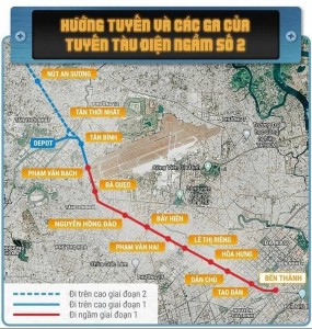 TP. Hồ Chí Minh: Metro số 2 sẵn sàng khởi công cuối năm 2025 sau khi chốt Nhà thầu tư vấn chiến lược