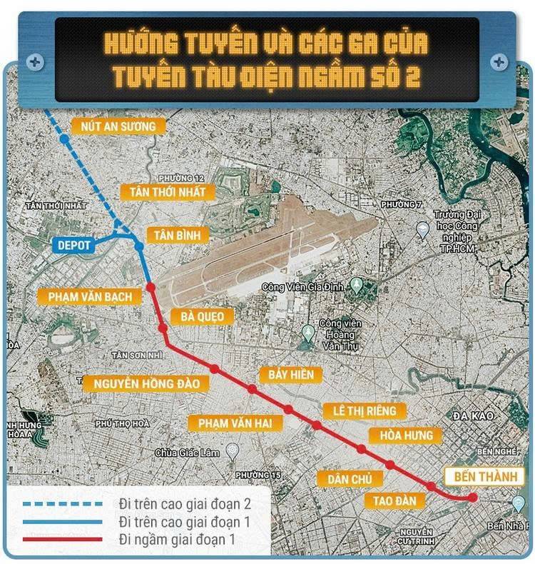 TP. Hồ Chí Minh: Metro số 2 sẵn sàng khởi công cuối năm 2025 sau khi chốt Nhà thầu tư vấn chiến lược TP. Hồ Chí Minh: Metro số 2 sẵn sàng khởi công cuối năm 2025 sau khi chốt Nhà thầu tư vấn chiến lược