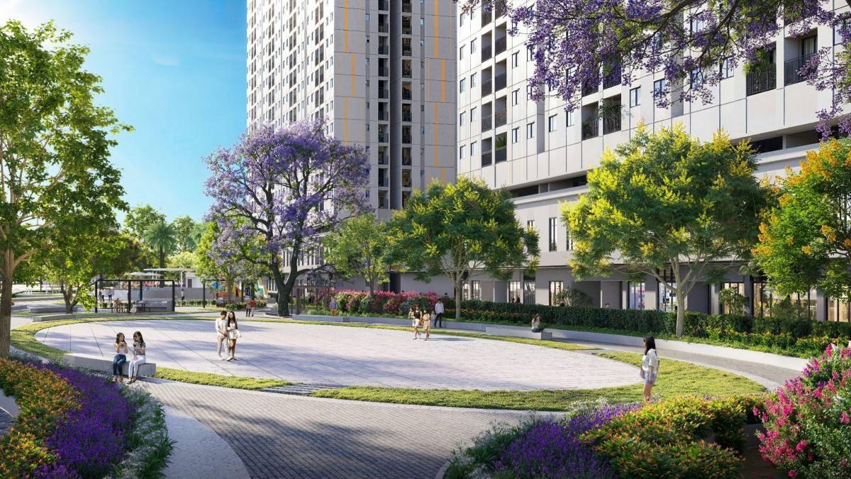 Với hơn 7,1ha công viên và mảng xanh, cư dân K-Home Apartment sẽ được tận hưởng không gian sống hòa quyện cùng thiên nhiên tươi mát Với hơn 7,1ha công viên và mảng xanh, cư dân K-Home Apartment sẽ được tận hưởng không gian sống hòa quyện cùng thiên nhiên tươi mát