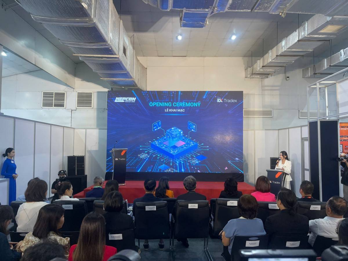 Triển lãm Quốc tế NEPCON Vietnam 2025 quy tụ hơn 300 thương hiệu công nghệ Triển lãm Quốc tế NEPCON Vietnam 2025 quy tụ hơn 300 thương hiệu công nghệ