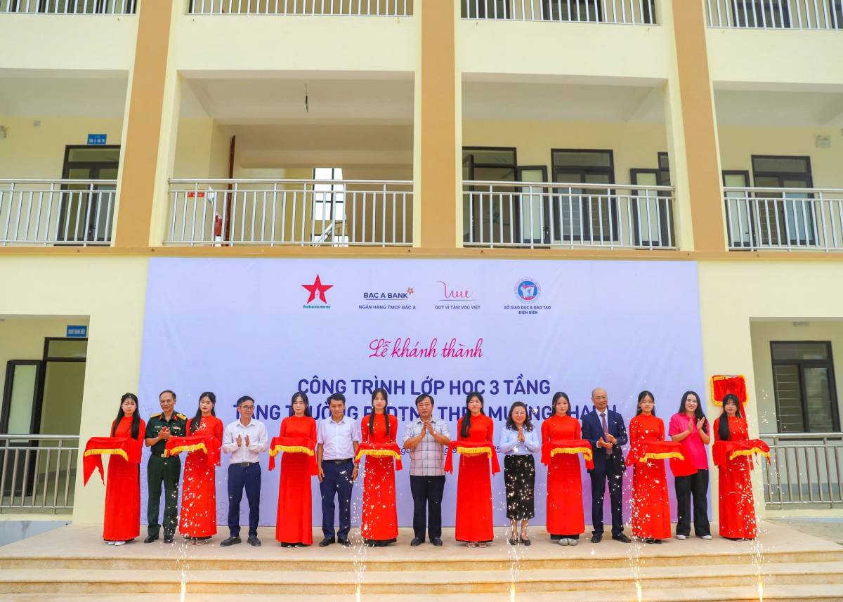 Điện Biên thêm điểm sáng giáo dục từ Trường PTDTNT THPT Mường Thanh