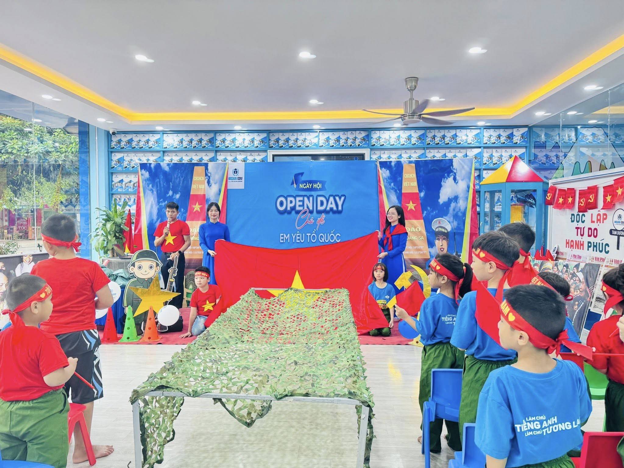 Học viên Ocean Edu tham gia vào các hoạt động ngoại khóa mừng kỷ niệm 80 năm Cách mạng Tháng Tám và Quốc khánh 2/9 Khởi động năm học mới 2025: Ocean Edu đồng hành cùng hàng triệu học sinh trong mùa khai giảng