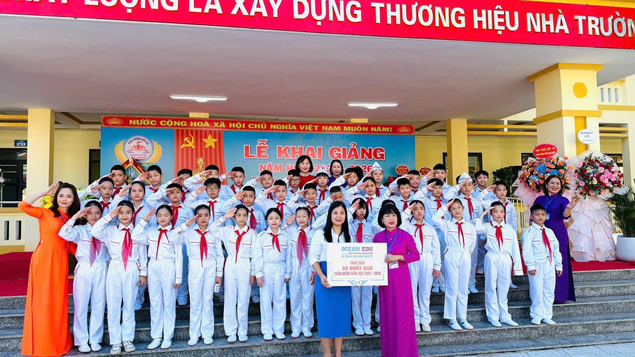 Ocean Edu đồng hành cùng lễ khai giảng tại các trường học và trao tặng những phần quà ý nghĩa Khởi động năm học mới 2025: Ocean Edu đồng hành cùng hàng triệu học sinh trong mùa khai giảng