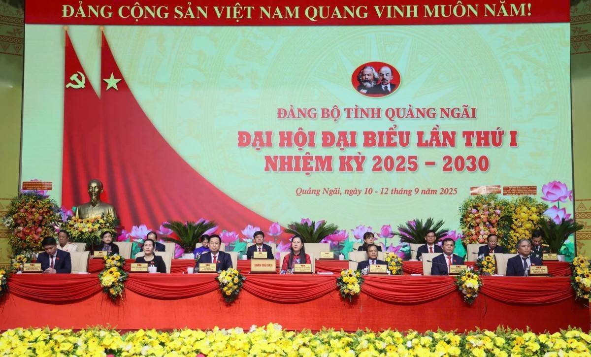 Quảng Ngãi: Địa phương đầu tiên trong cả nước tổ chức Đại hội Đảng bộ cấp tỉnh