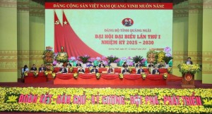 Đại hội đại biểu Đảng bộ tỉnh Quảng Ngãi lần thứ I thành công tốt đẹp