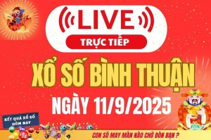 Xổ số Bình Thuận hôm nay ngày 11/9/2025 -XSBTH 11/9 - Kết quả xổ số Bình Thuận hôm nay